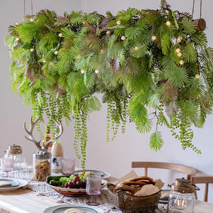 Artificial Phoenix Feather Fern Trailing Foliage·Hanging Vine 120cm