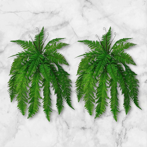 Lush & Attractive Artificial Silver Fern Trailing Vine Foliage 85CM