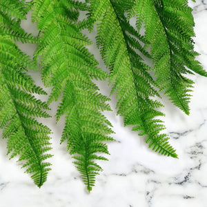 Lush & Attractive Artificial Silver Fern Trailing Vine Foliage 85CM