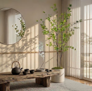 180cm Elegant Lifelike Japanese Zen Leaf Plant