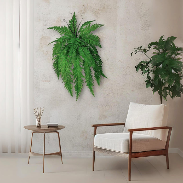 Lush & Attractive Artificial Silver Fern Trailing Vine Foliage 85CM