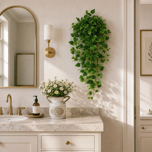 90cm Artificial Pothos Devil's Ivy Hanging Trailing Vine