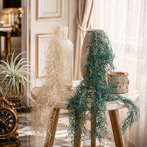Artificial Spanish Moss· Tillandsia Usneoides·"Old Man's Beard" 105cm