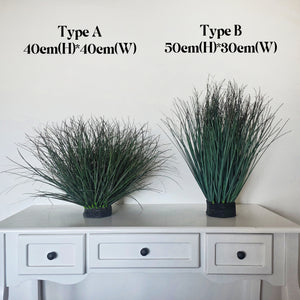 Artificial Grass Bush·Cluster·Interior Landscaping Feature Decoration