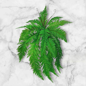 Lush & Attractive Artificial Silver Fern Trailing Vine Foliage 85CM