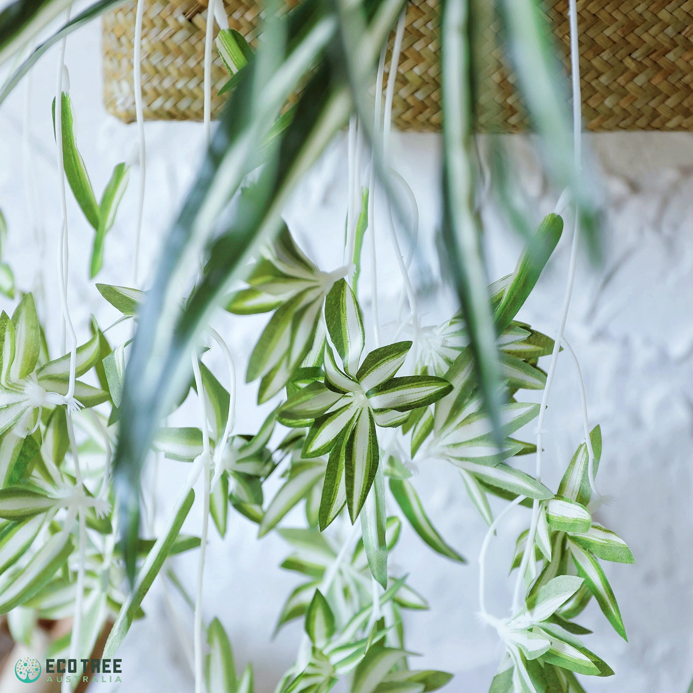 silk spider plants for sale 2*PCS Artificial Silk Spider Plants·Chlorophytum Hanging Plants Vines – ECOTREE AU