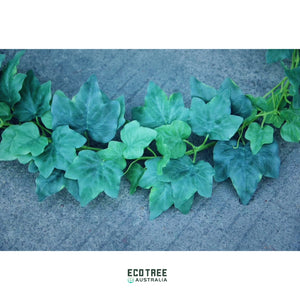 Artificial Ivy Pure Green Leaf/ Stem Foliage/Hanging Trailing Vine/Garland Vine