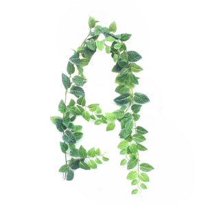 Artificial Greenery Nerve Plant Leaf-Green/Stem Foliage/Hanging Trailing Vine/Garland Vine