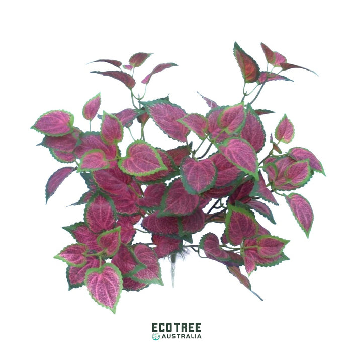 Artificial Greenery Coleus/Flame Mint Leaf/ Stem Foliage/Hanging Trailing Vine/Garland Vine