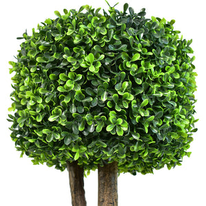 🔥NEW ARRIVAL🌳Lovely Topiary Boxwood Plants 90cm UV Stabilised