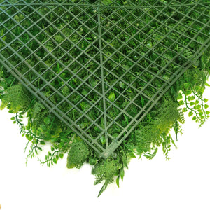Lush Feather Fern Classic·Vertical Garden Panel UV Stabilised 100*100cm