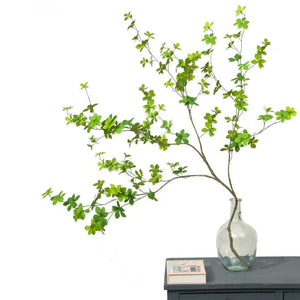 Elegant Artificial Japanese Zen Leaf Plant·Snow Bell Plant Stem/Branch 130cm