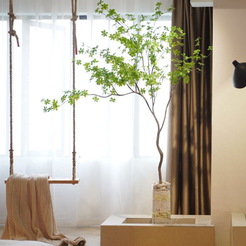 japanese plants indoor Elegant Artificial Japanese Zen Leaf Plant·Snow Bell Plant | Ecotree AU – ECOTREE AU