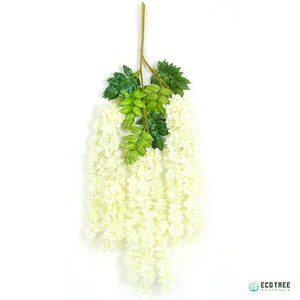 12*PCS Artificial Silk Wisteria Value Pack·Hanging Flowers Vine 110cm