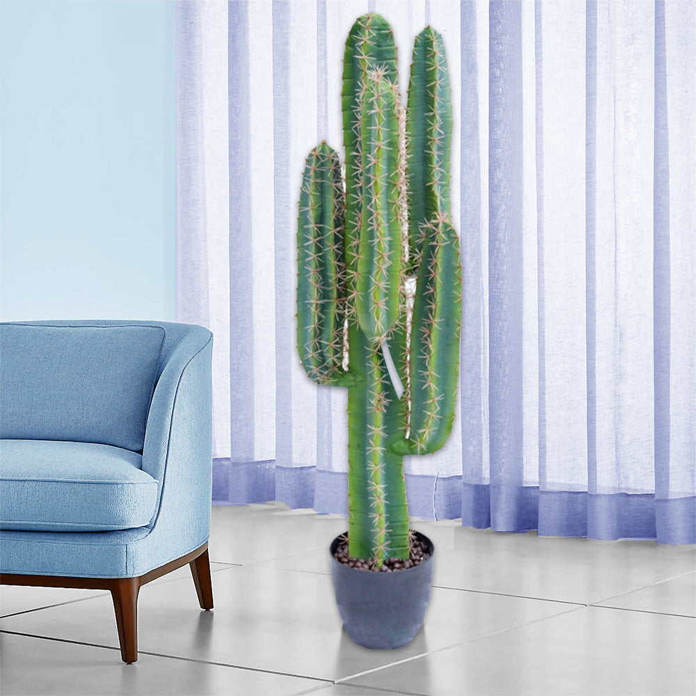 fake san pedro cactus Lifelike Artificial San Pedro Cactus 110cm | Ecotree AU – ECOTREE AU